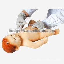 Simulateur de mannequin et de soins infirmiers en formation médicale pour nourrissons